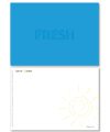 Postkarte - FRESH