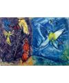 Grußkarte - Jakobs Traum (Marc Chagall)