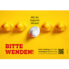 Plakat A2 Buß- und Bettag - BITTE WENDEN!