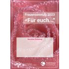 Poster zum Frauensonntag 2023 - "Für dich..."