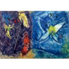 Grußkarte - Jakobs Traum (Marc Chagall)